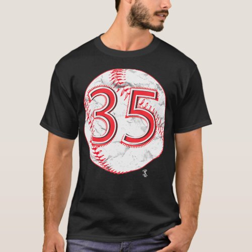 Cody Bellinger Baseball Number Gameday  T_Shirt