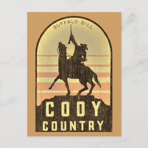 Cody Country Wyoming Postcard