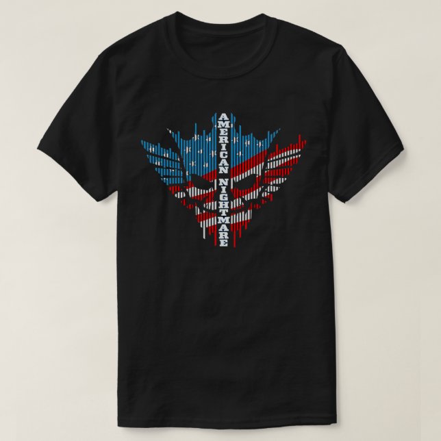 Cody Rhodes American Nightmare Stripes Kids TShirt (Design Front)