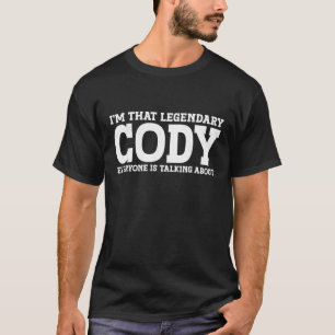 Cody Surname Funny Team Family Last Name Cody T Sh T-Shirt