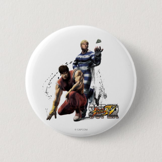 Cody Vs. Guy Button (Front)