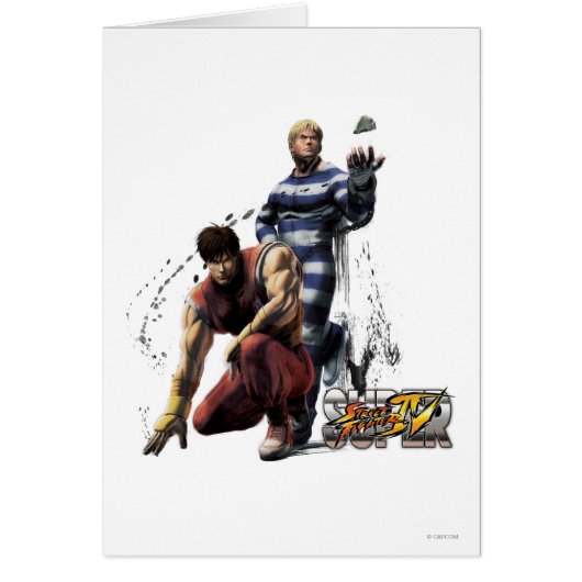 Cody Vs. Guy Cards (Front)