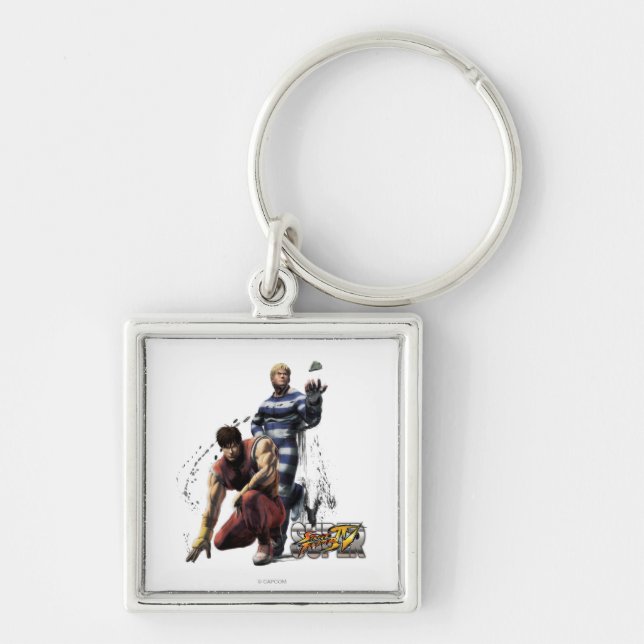 Cody Vs. Guy Keychain (Front)