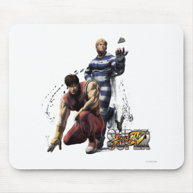 Cody Vs. Guy Mouse Pad (Front)