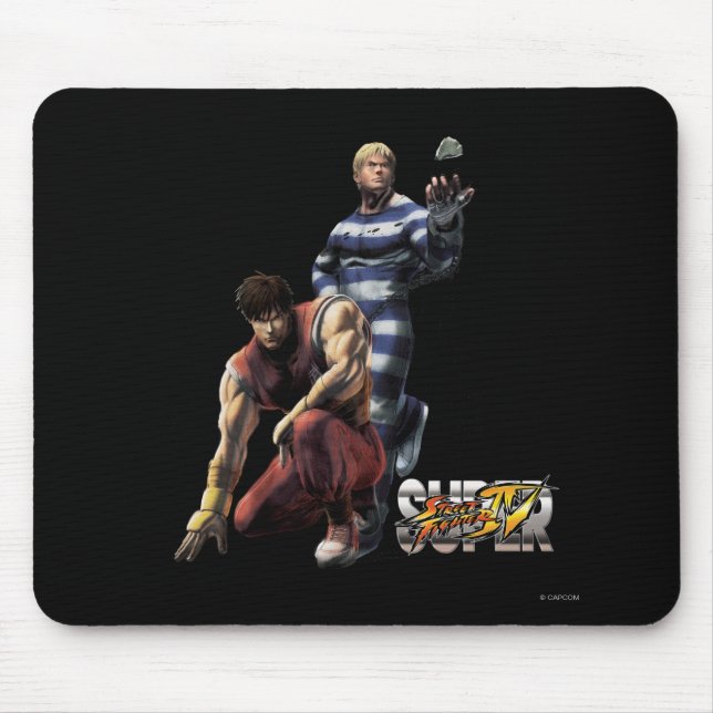 Cody Vs. Guy Mouse Pad (Front)