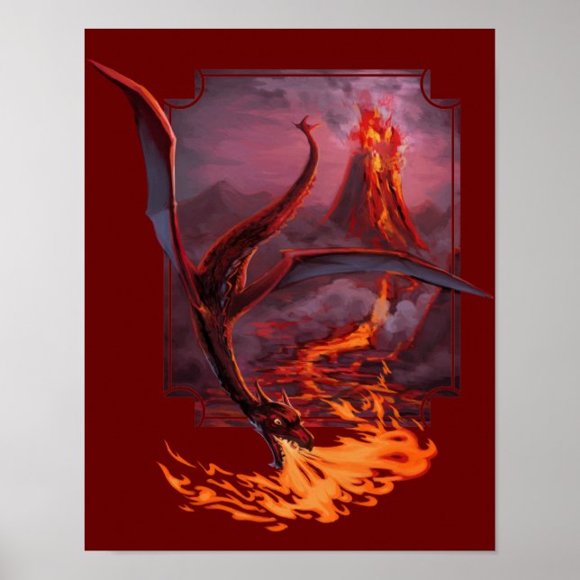 Cody's Lava Dragon Poster (Front)