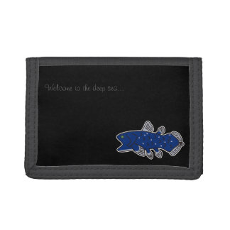 Coelacanth Nylon Wallet Black