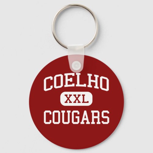 Coelho _ Cougars _ Middle _ Attleboro Keychain