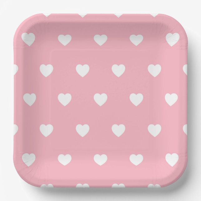 Coeur cardboard plates (Front)