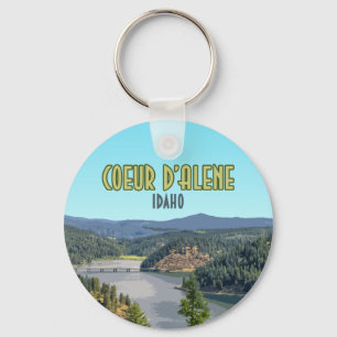 Coeur d’Alene Idaho Souvenir Keychain