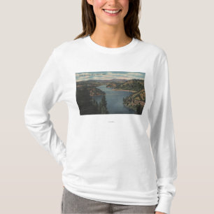 Coeur d'Alene, ID - View of Beauty Bay T-Shirt