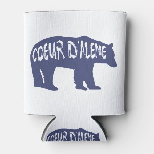 Coeur dAlene Idaho Bear Can Cooler