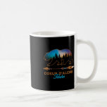 Coeur D'alene Idaho Bear Starry Night Travel Souve Coffee Mug<br><div class="desc">Coeur D'alene Idaho Bear Starry Night Travel Souvenir</div>