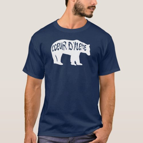 Coeur dAlene Idaho Bear T_Shirt