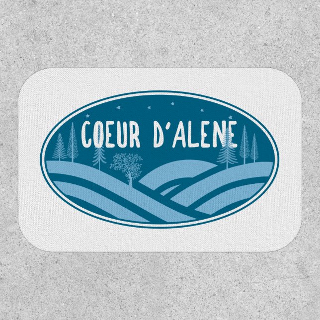 Coeur d'Alene Idaho Outdoors Patch (Front)