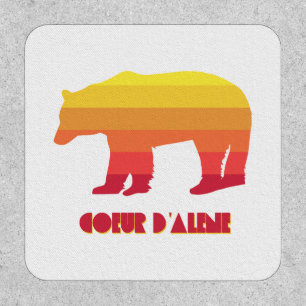 Coeur d'Alene Idaho Rainbow Bear Patch