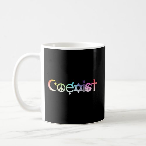 Coexist Live Together Coffee Mug