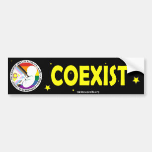 Coexist Parent and Preborn Bumper Sticker