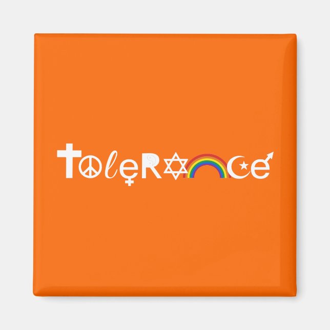 COEXIST WITH TOLERANCE MAGNET (Front)
