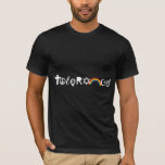 Coexist With Tolerance T-shirt at Zazzle