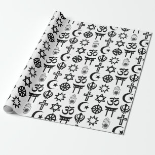 Coexist Wrapping Paper