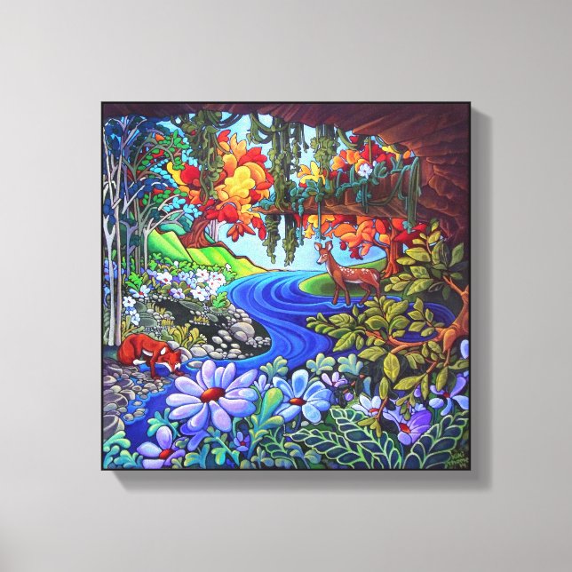 Coexistence Canvas Print (Front)