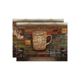 Coffe Cafe Postcard