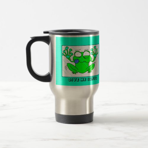 COFFE FROG TRAVEL MUG