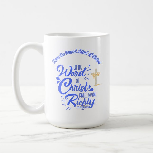 Coffe Mug | 15 oz | White | Printed  (Left)
