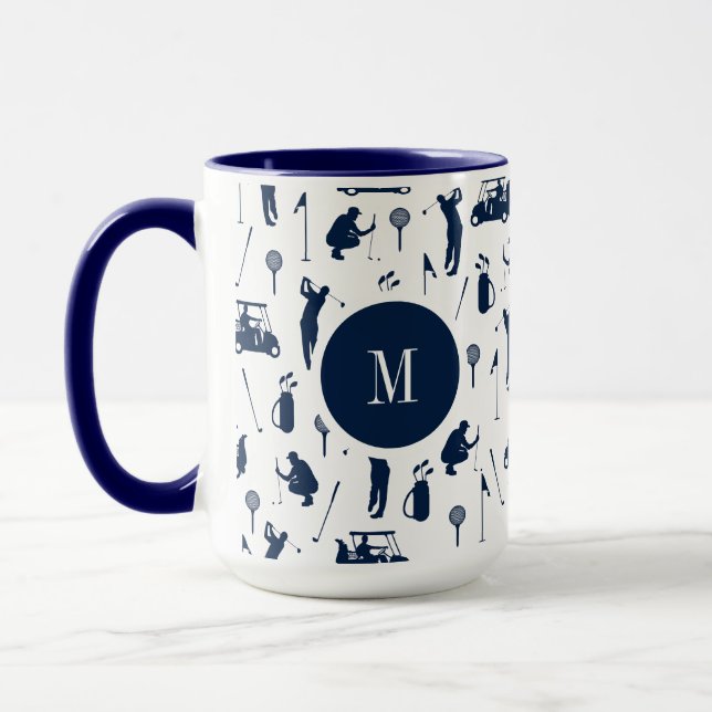 Coffe mug for a golfer (Left)