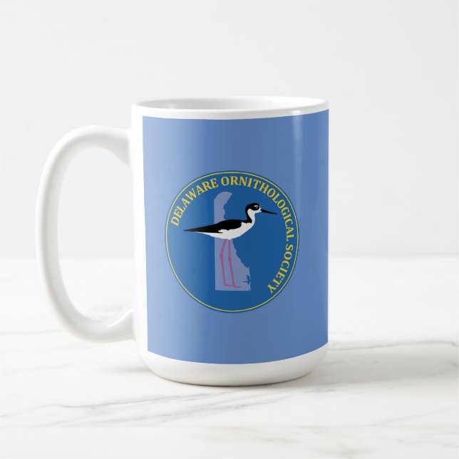 Coffe Mug for the Delaware Ornithological Society (Left)