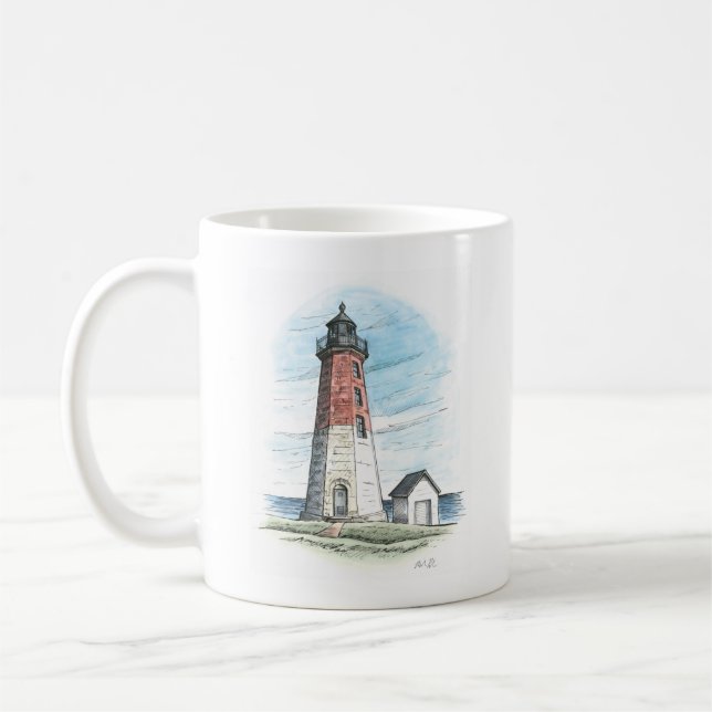 Coffe mug lighthouse (Left)