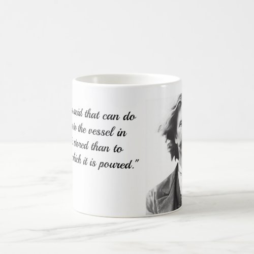 Coffe mug with quote about anger by Mark Twain