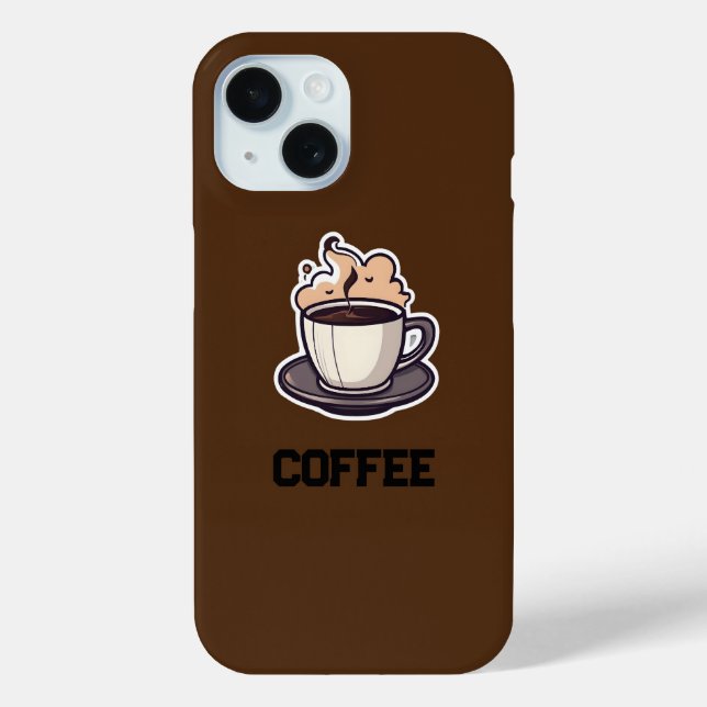 COFFE PHONE CASE  (Back)