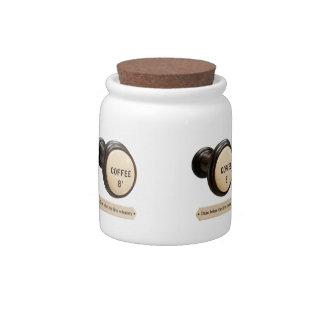 Coffee 8' Pipe Organ Stop Coffee Jar