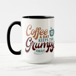 Coffee a Day for Coffee Lover Gift Mug