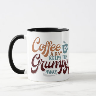 Coffee a Day for Coffee Lover Gift Mug