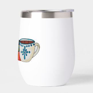 Coffee & a Good Book Thermal Wine Tumbler