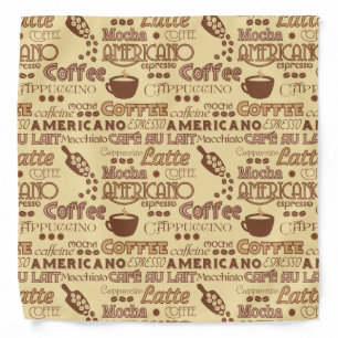 Coffee Addict Bandana