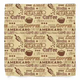 Coffee Addict Bandana
