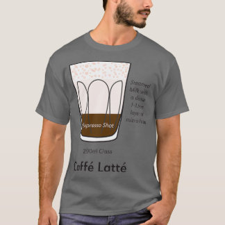Coffee Addict Caff Latt 2 T-Shirt