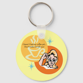 Coffee Addict Keychain