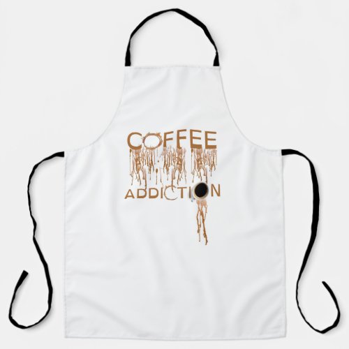 coffee addiction apron