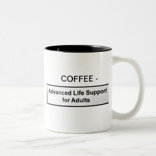 COFFEE - ADVANCE LIFE SUPPORT FOR ADULTS Two-Tone COFFEE MUG
