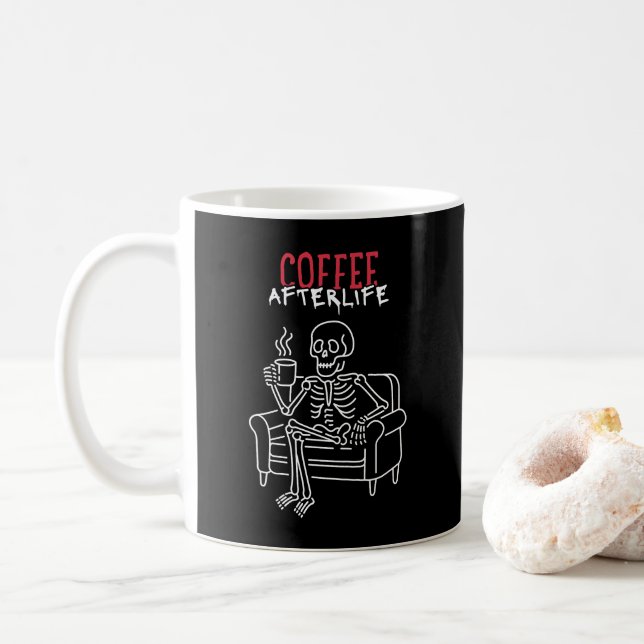 Coffee Afterlife Mug (With Donut)
