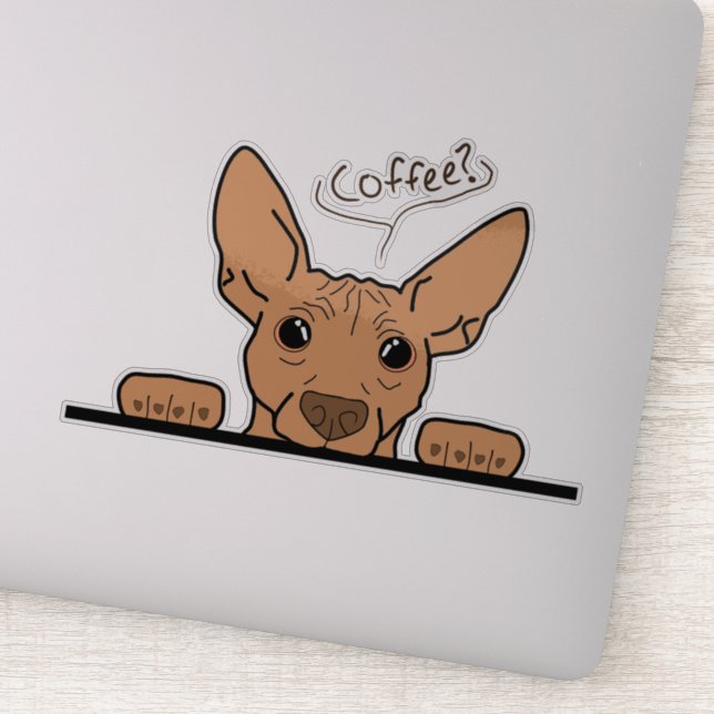 Coffee? AHT Vinyl Sticker (Detail)