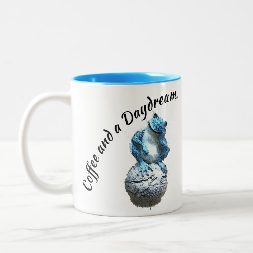 Coffee And A Daydream Two_Tone Coffee Mug