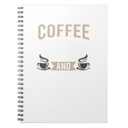 Coffee And American Akita Dog Lover Perfect gift  Notebook