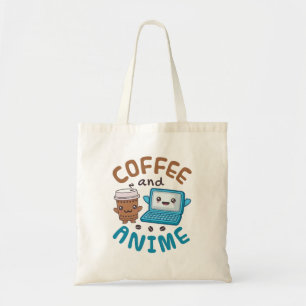 Coffee and Anime Tote Bag