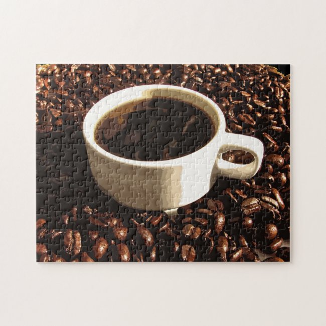 Coffee and Beans Jigsaw Puzzle